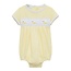 Magnolia Baby Little Ducklings Classics Yellow Smocked S/S Bubble