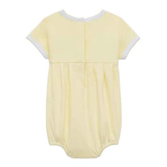 Magnolia Baby Little Ducklings Classics Yellow Smocked S/S Bubble