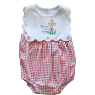 Jumping Jolly Because He Lives Girl Bubble