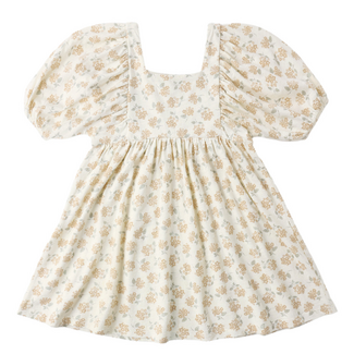 Rylee + Cru BREA DRESS || YELLOW DITSY
