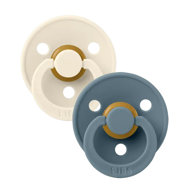 Bibs Pacifiers (2 Pack) - Round
