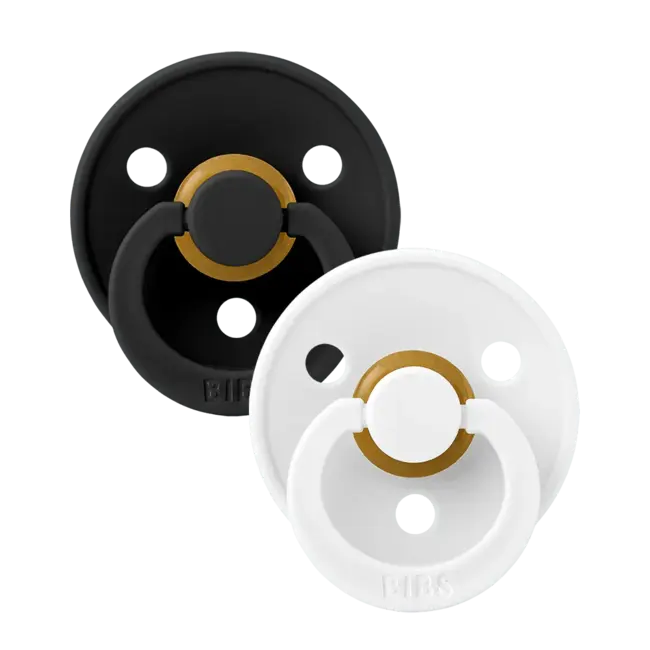 Bibs Pacifiers (2 Pack) - Round