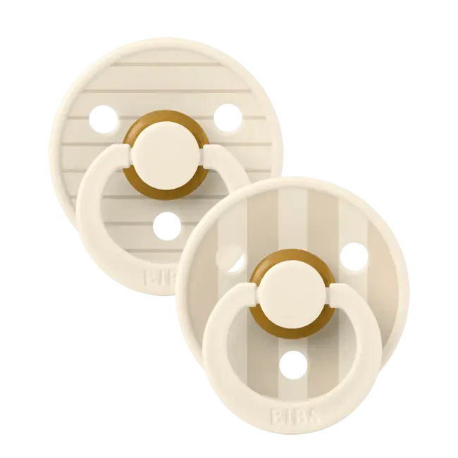 Bibs Pacifiers (2 Pack) - Round