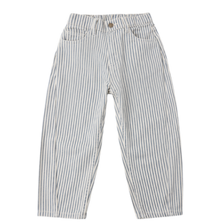 Rylee + Cru BARREL PANT || RAILROAD STRIPE
