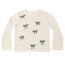 Rylee + Cru CROCHET KNIT PULLOVER || BOWS