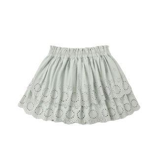 Rylee + Cru ROSE MINI SKIRT || SEAFOAM