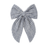 Rylee + Cru OVERSIZED BOW || MARINE GINGHAM