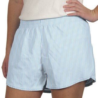 Azarhia Light Blue Striped Steph Short
