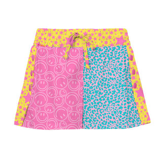 Azarhia Star/Smiley Color Block Short