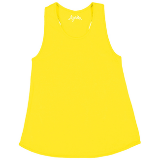 Azarhia Racer Back Tank Top | Yellow