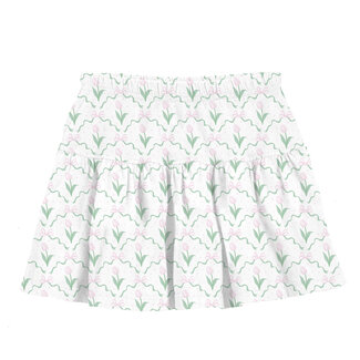 Azarhia Easter Tulip Gathered Skort