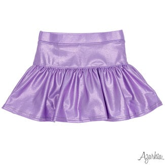 Azarhia Shimmer Lavender Gathered Skort