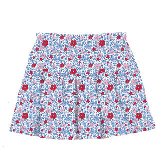 Azarhia American Floral Gathered Skort