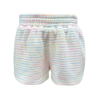 Pleat Collection Carlisle Short | Rainbow Knit
