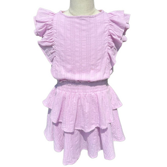 Pleat Collection Gigi Dress | Lilac