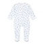 Magnolia Baby Choo Choo Train Light Blue Print Zip Footie