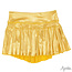 Azarhia Mini Shimmer Pleated Skort | Gold