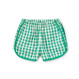 Tea Collection Woven Dolphin Shorts | Garden Party Check