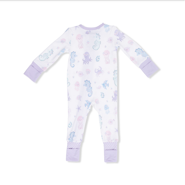 Angel Dear Floral Sea Creatures | Convertible Romper