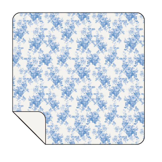 Angel Dear Dream Cottage Floral Swaddle Blanket