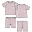 Angel Dear Elizabeth's Garden Loungewear Short Set