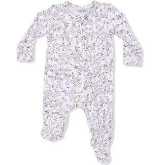 Angel Dear Shannon Floral | 2-Way Zipper Footie