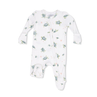 Angel Dear Sea Turtles | 2-Way Zipper Footie
