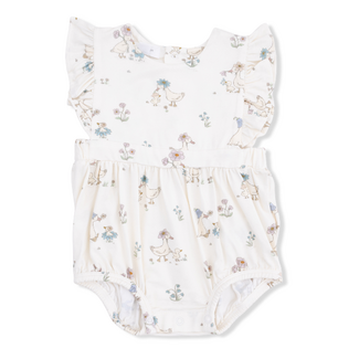 Angel Dear Flower Duckling Sunsuit