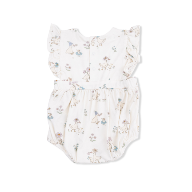 Angel Dear Flower Duckling Sunsuit