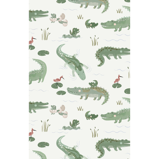 Angel Dear Crayon Alligators | Convertible Romper