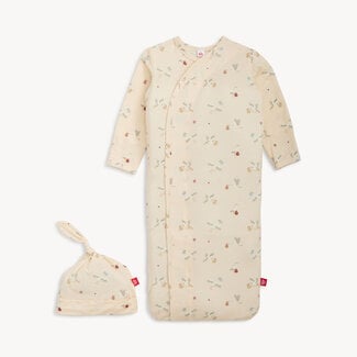 Magnetic Me Special Delivery Modal Magnetic Gown + Hat Set NB-3M