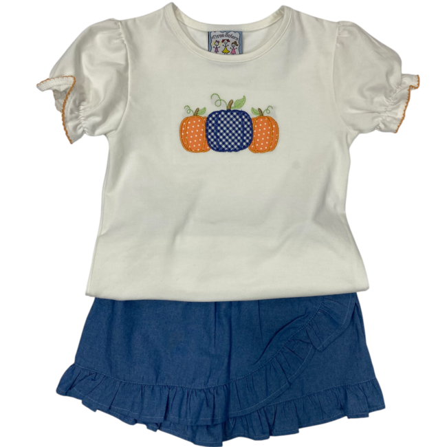 Three Sisters Pumpkin Patch Skort Set