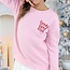 Sweet Soul Candy Cane Club Embroidery Sweatshirt