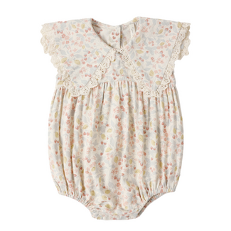 Rylee + Cru PORTER ROMPER SUMMER GARDEN