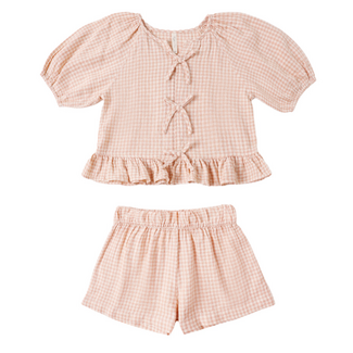 Rylee + Cru JUNIPER SET PETAL GINGHAM