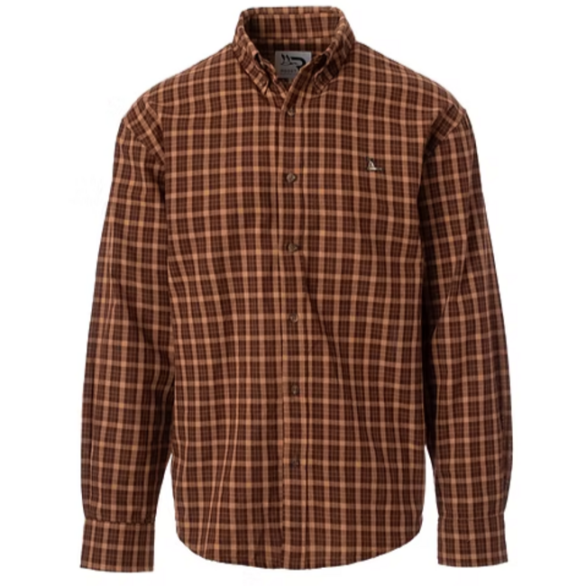 Fieldstone Roost Plaid Button Down Red