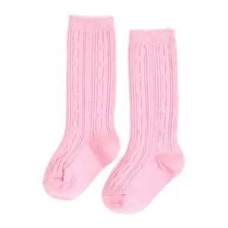 Little Stocking Co. Blossom Cable Knit Knee High Socks