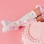 Little Stocking Co. Darling Hearts Scalloped Knee High Socks