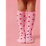 Little Stocking Co. True Love Scalloped Knee High Socks