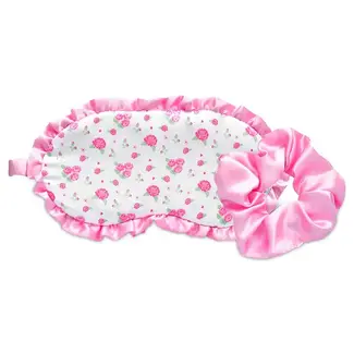 iScream Pretty in Pink Eye Mask and Scrunchie Set