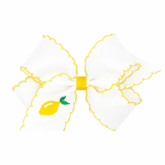 Wee Ones Medium Moonstitch w/ Lemon Embroidered Tail