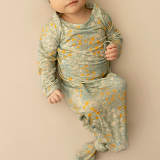 Goosies Knotted Gown | Blue Meadow