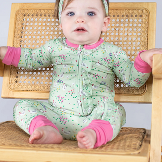 Goosies Convertible Two-Way Zip Romper | Spring Chicken