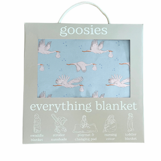 Goosies Everything Blanket | Stork Blue