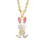 Lily Nily Bunny Rabbit Necklace with CZ