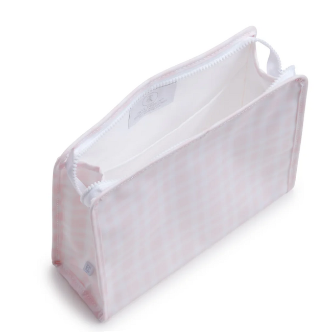 TRVL Design Roadie Large Zip Pouch | Pimlico Stripe Pink