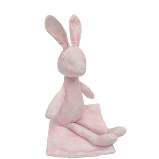TRVL Design Bun Bun | Bunny Toile Pink
