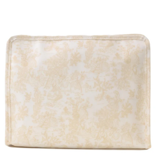 TRVL Design Roadie Medium Zip Pouch | Bunny Toile Sand