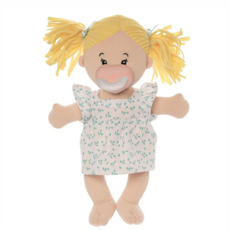 Manhattan Toy Love, Stella | Peach with Blonde Pigtails