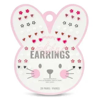 iScream Bunny Stick On Earrings